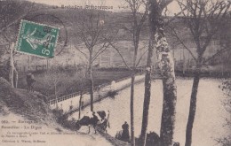 Carte 1908 Barrage De Bosmeleac : La Digue - Bosméléac