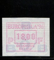 BELGIE POSTFRIS MINT NEVER HINGED POSTFRISCH EINWANDFREI NEUF SANS CHARNIERE OCB ATM92  MICHEL  32 - 1980-99