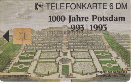 O 188C TARJETA DE ALEMANIA DE 1000 JAHRE POTSDAM DE TIRADA 5000 - O-Series : Series Clientes Excluidos Servicio De Colección