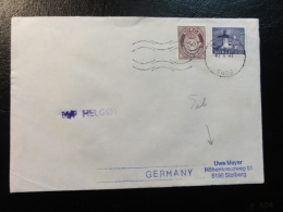 Ship Mail Cover MS M/S HELGOY 1991 Norway - Cartas & Documentos
