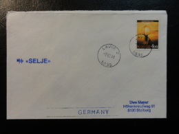 Ship Mail Cover MS M/S SELJE 1991 Lavik 2 Norway - Covers & Documents