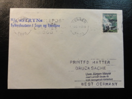 Ship Mail Cover MS M/S SERYN 1979 Fylkesbaatane I Sogn Og Fjordane Norway - Briefe U. Dokumente