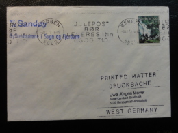 Ship Mail Cover MS M/S SANDOY 1979 Fylkesbaatane I Sogn Og Fjordane Norway - Covers & Documents