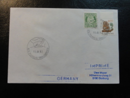 Ship Mail Cover MS M/S POLARLYS Trollfjorden 1992 Norway - Briefe U. Dokumente