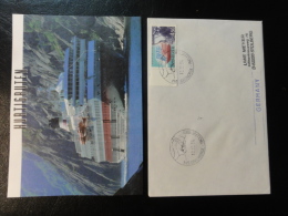 Ship Mail Cover MS M/S NORDNORGE 1994 Hurtigruten Troll Fjorden +cut Magazine Photo Norway - Lettres & Documents