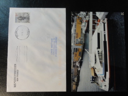 Ship Mail Cover MS M/S FJORDPRINSESSEN 2003 Tromso + Ship Real Photo  Norway - Covers & Documents