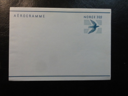 AEROGRAMME Aerogram 3 Kr Postal Stationery  Norway - Entiers Postaux