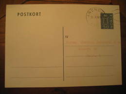 ARENDAL 1970 To Oslo Postal Stationery Card Norway Norvege - Lettres & Documents