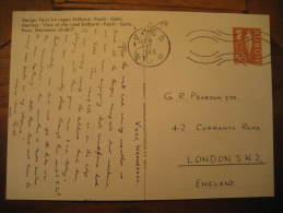 VOSS 1965 To London England GB UK Stamp On Cycling Bike Mountain Mountains Post Card Norway Norvege - Covers & Documents