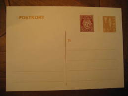 POSTKORT 15 + 85 Postal Stationery Card Norway Norvege - Entiers Postaux