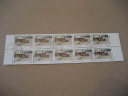 Booklet Yvert Nº C850 Cat. 8 Eur Stage Coach Ice Sled Sleigh Horse Horses Norway Norvege - Cuadernillos