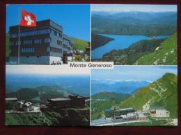 Mendrisio (TI) - Mehrbildkarte "Monte Generoso" - Mendrisio