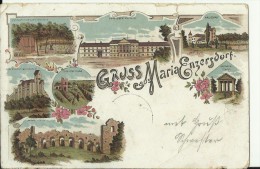 N.O.125   --  GRUSS AUS MARIA ENZERSDORF  --  LITHO  --  1898 - Maria Enzersdorf