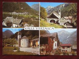Brione - Frasco - Sonogno - Lavertezzo (TI) - Mehrbildkarte "Valle Verzasca" - Frasco