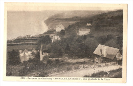 Manche - 50 - Vers Cherbourg Urville Landemer Vue Générale De La Plage Villas - Cherbourg