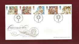 Grossbritannien 1994 , Christmas 1994 - FDC 1.November1994 - 1991-2000 Dezimalausgaben