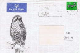 IRL+ Irland 1977 Mi 359 Hirsch Auf Brief "Bussard" - Cartas & Documentos