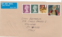 Gran Bretagna  2007 - Lettera X L´Italia Affrancata Con 4 Stamps - Cartas & Documentos