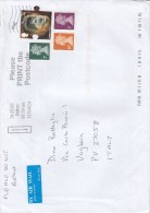 Gran Bretagna  2009 - Lettera X L´Italia Affrancata Con 4 Stamps - Covers & Documents
