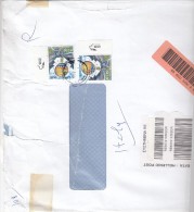 Grecia 2009 - Bustone Racc.  X L´Italia Affrancata Con 2 Stamps - Brieven En Documenten