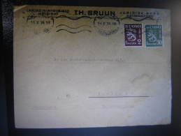 1934 HELSINKI To Berlin Cover Finland - Covers & Documents