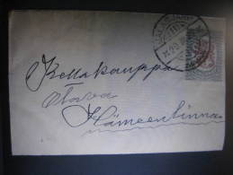 1927 JALASJARVI To HAMENLINA Little Cover Finland - Lettres & Documents