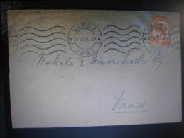 1928 VAASA Internal Cover Finland - Lettres & Documents