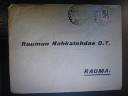1924 KAJALA To RAUMA RAUMO Cover Finland - Lettres & Documents