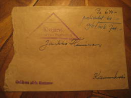 Kivijarvi Kannonkoski 1959 Postiennakko Postforskott Parcel-post Postage Free Paid Cover Finland - Paquetes Postales