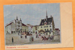 Poessneck Germany 1900 Postcard - Pössneck