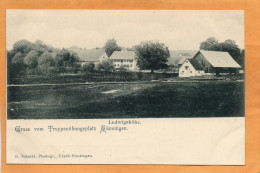 Gruss Von Truppenubungsplatz Muensingen Germany 1900 Postcard - Muensingen