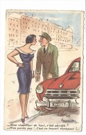 Illustrateur - CHAUFFEUR De TAXI - M.D. Série N°170 - Taxis & Cabs