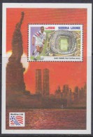 Sierra Leone 1994 World Cup USA Football M/s (Giant Stadium New York) M/s ** Mnh (WC027) - 1994 – Vereinigte Staaten