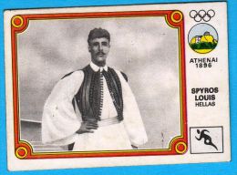 PANINI OLYMPIC GAMES MONTREAL 76 - 13 SPYROS LOUIS Greece Grece Athletics Athletisme Athletik * Yugoslav Edition - Trading Cards