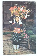 Japanese Farm Girl In Peasant Costume, 1955 - Asie