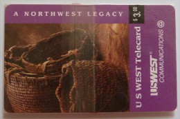 USA - Chip - A Northern Legacy - US West - $3 - Mint Blister - [2] Tarjetas Con Chip