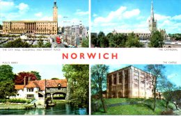 GRANDE-BRETAGNE. Carte Postale Ayant Circulé En 1971. Norwich. - Norwich