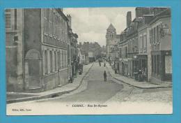 CPA Rue St Ayman COSNE  58 - Cosne Cours Sur Loire