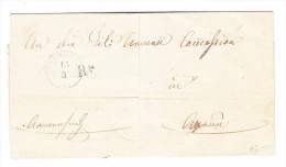 Heimat TG Frauenfeld 15/3 Rte Brief Nach Aarau - 1843-1852 Poste Federali E Cantonali