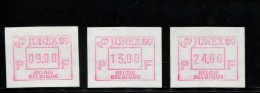 BELGIE POSTFRIS MINT NEVER HINGED POSTFRISCH EINWANDFREI NEUF SANS CHARNIERE OCB ATM75 Set 9 13 24 MICHEL 18 D S1 - 1980-99