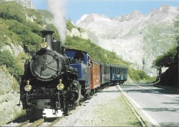 Dampfbahn Furka Bergstrecke - Rhonegletscher - Andere