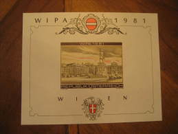 Wien 1981 WIPA Neudruck Druck Proof Prueba Epreuve Austria - Prove & Ristampe