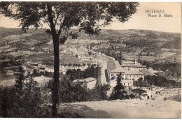 Basilicata-potenza Rione S.maria Particolare Veduta Anni/20 - Potenza