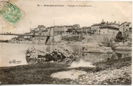 42. Saint Just Sur Loire. Vestiges Du Pont Romain - Saint Just Saint Rambert