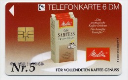 Café N°5 Coffee Melita Télécarte Allemagne Phonecard Telefonkarte  J 774 - K-Series : Serie Clientes