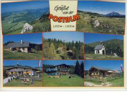 Grüße V. Der POSTALM -  Posthütte, Mehrbildkarte M. Stroblerhütte, Lienbachhof, Gasthof Alpensore, Blonde Hütte - Abtenau