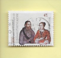 TIMBRES - STAMPS - PORTUGAL 1996 - 900 ANS FUNDATION DU COMPTÉ PORTUCALENSE - TIMBRE OBLITÉRÉ - Used Stamps