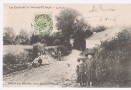 Cpa Environs Fontaine L´eveque  1907 - Fontaine-l'Eveque