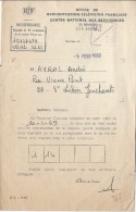 ORTF/Radiodiffusion-Télévision Française/Centre National Redevances/Réponse Lettre Réclamation/St Lubin /1969     VPN35 - Televisie