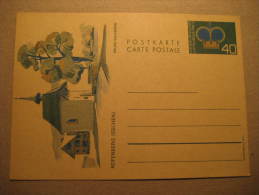 Rofenberg Eschen Postal Stationery Card Liechtenstein - Postwaardestukken
